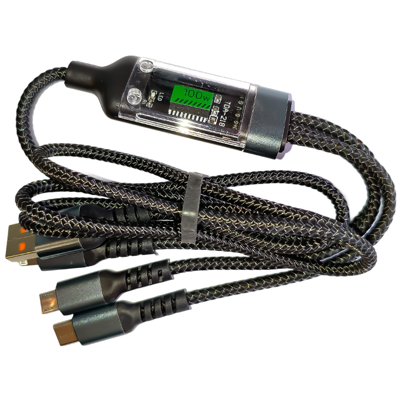 TM-MC2一拖三數據線快充   充電線/傳輸線